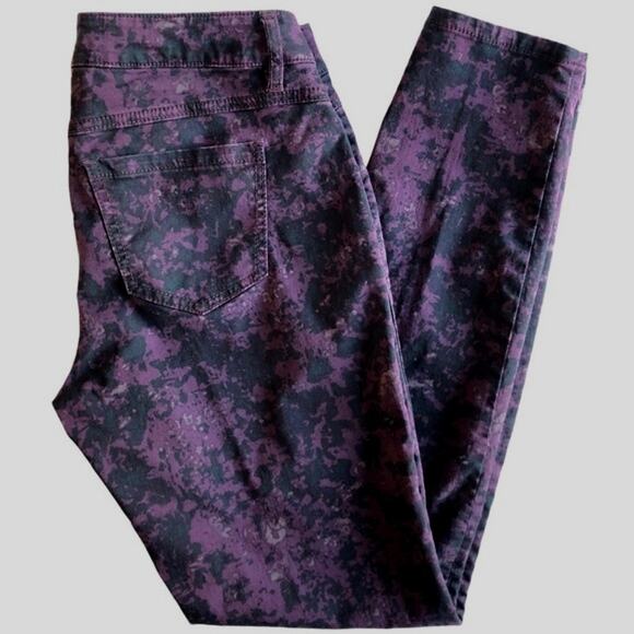 CAbi 159 Twilight Jegging Purple stretchy Skinny Pants - Picture 5 of 8